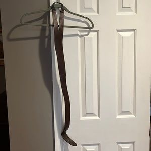 JJill brown leather belt